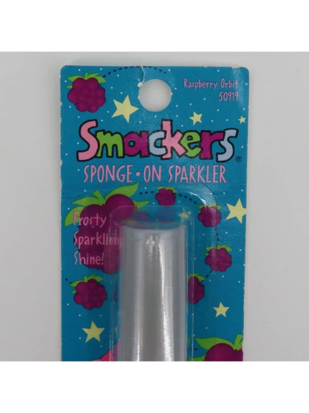 VTG Smackers Sponge On Sparkler 50919 Raspberry Orbit NEW Sealed Bonne Bell USA